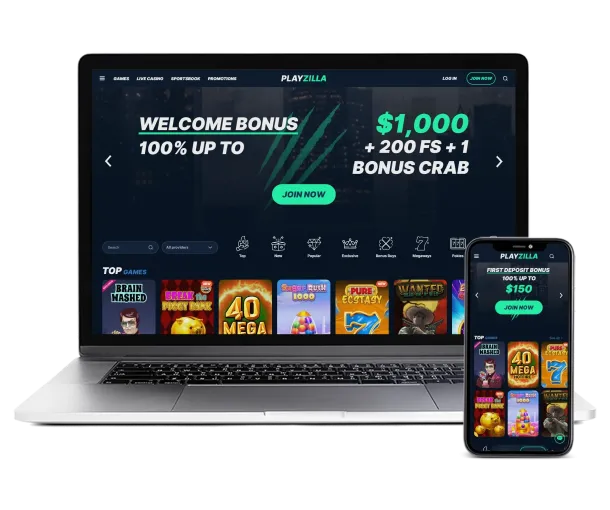 Playzilla Mobile Casino – Arabic Version