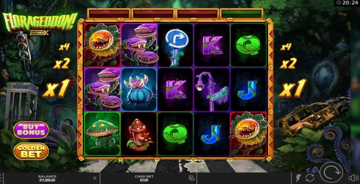 Play in Florageddon! for free now | CasinoArab