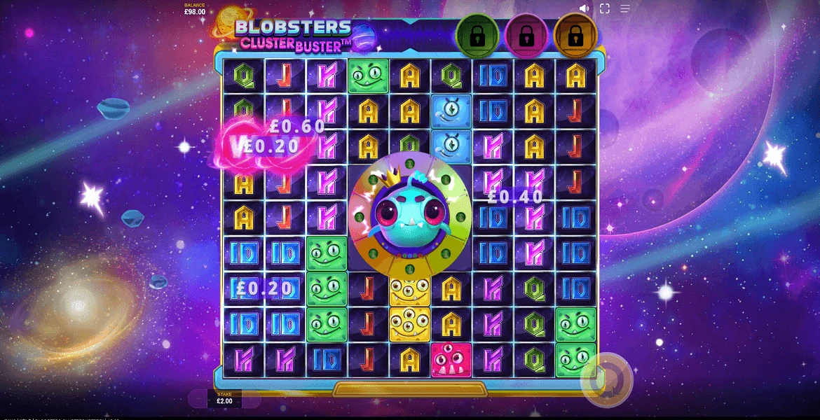 Play in Blobsters Clusterbuster for free now | CasinoArab