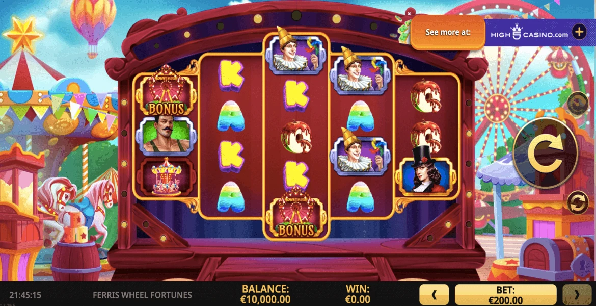 Play in Ferris Wheel Fortunes for free now | CasinoArab