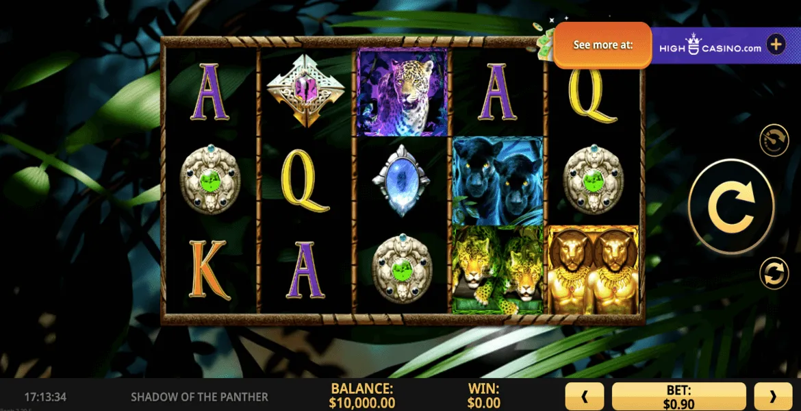 Play in Shadow of the Panther Infinity for free now | CasinoArab