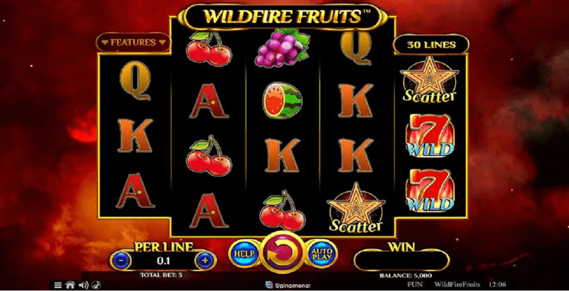 Play in Wildfire Fruits for free now | CasinoArab