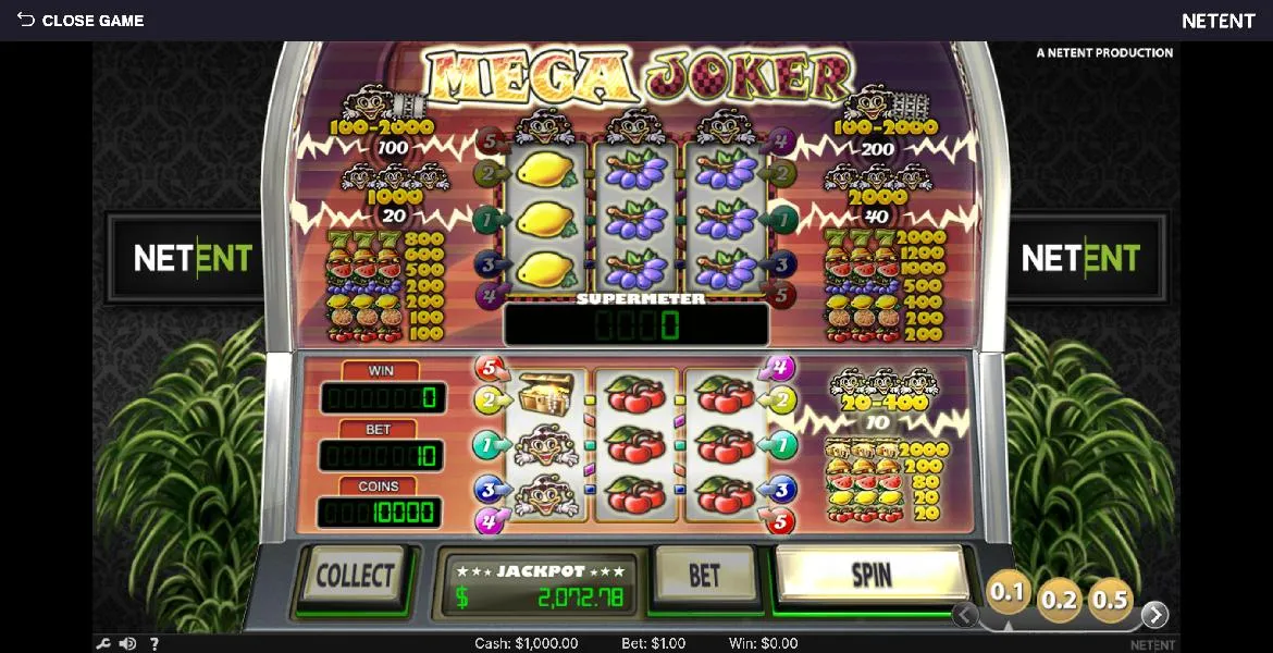 4. جوكير ميجا (Joker Mega)